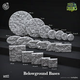 Below Ground Bases 3D-printed model